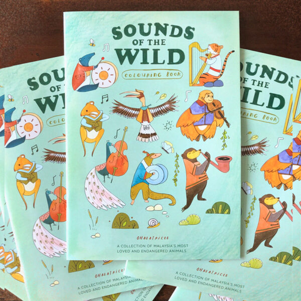 SOUNDS OF THE WILD (COLOURING BOOK)